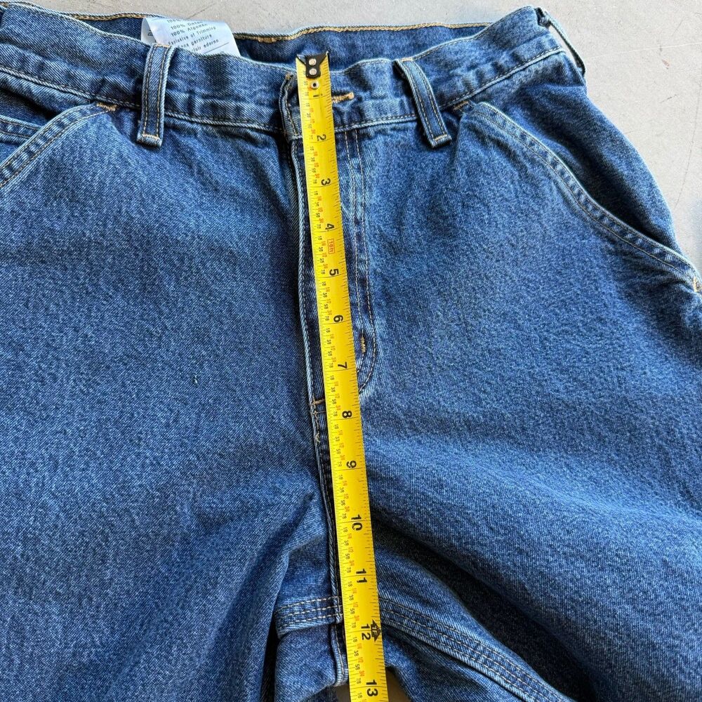 Carhartt Jeans Mens 30 x 30 B13 DPS Relaxed Straight Carpenter Workwear Denim - Picture 10 of 10
